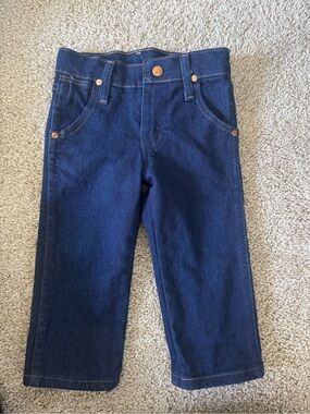 Wrangler Dark Blue Kids Denim Jeans